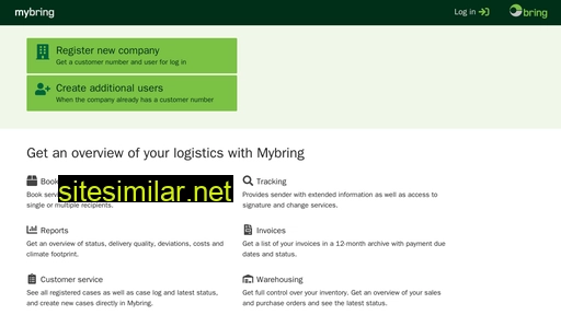 mybring.com alternative sites
