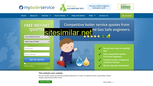 myboilerservice.com alternative sites