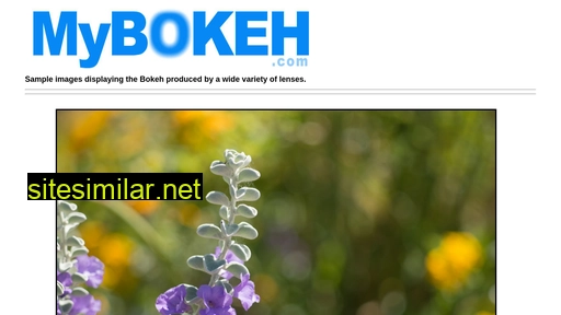mybokeh.com alternative sites