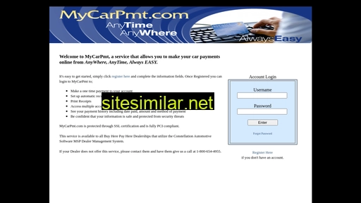 mycarpmt.com alternative sites