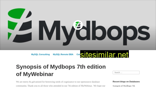 Mydbops similar sites