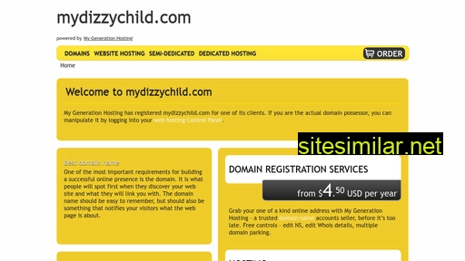 Mydizzychild similar sites