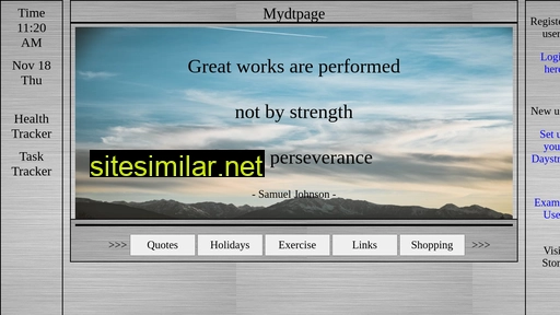 mydtpage.com alternative sites