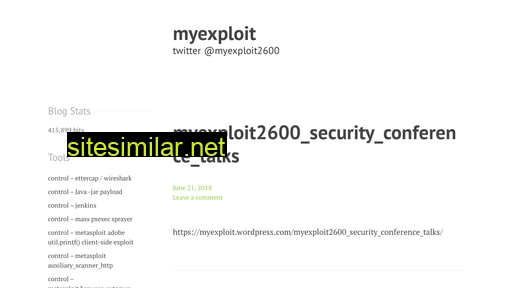 Myexploit similar sites