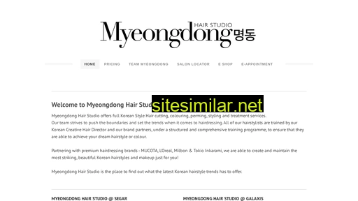 myeongdonghair.com alternative sites