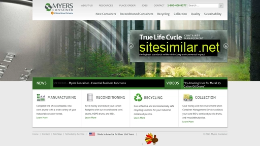 myerscontainer.com alternative sites