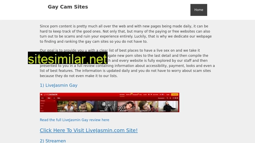 mygaycamsites.com alternative sites