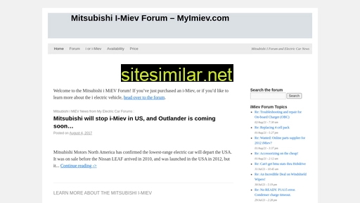myimiev.com alternative sites