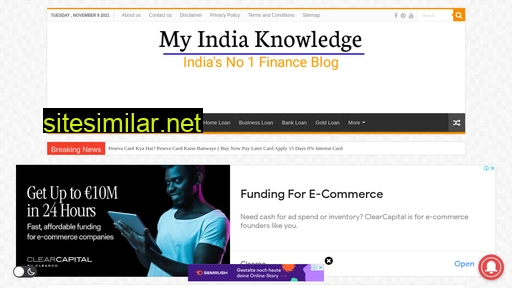 myindiaknowledge.com alternative sites