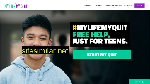 mylifemyquit.com alternative sites