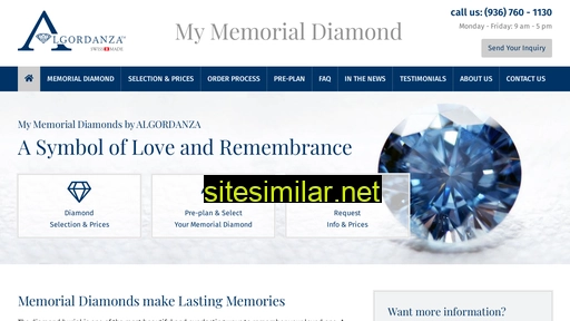mymemorialdiamond.com alternative sites