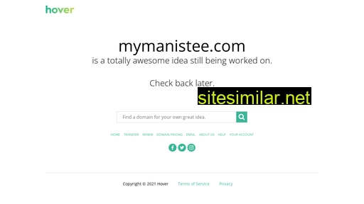 mymanistee.com alternative sites