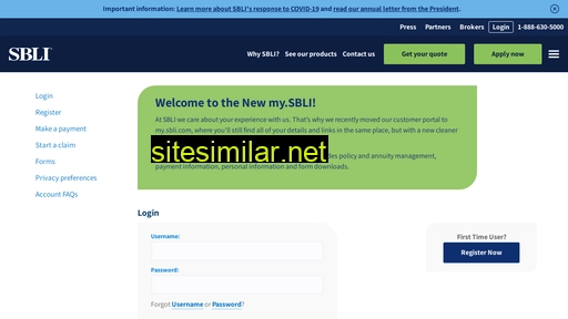 my.sbli.com alternative sites