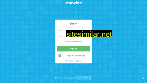 Showbie similar sites