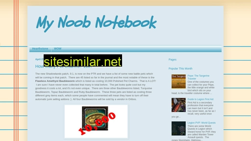 mynoobnotebook1.blogspot.com alternative sites
