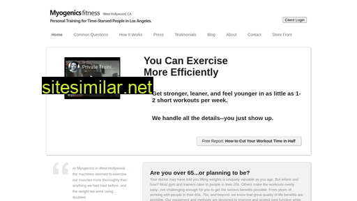 myogenicsfitness.com alternative sites