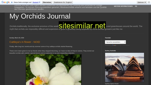 Myorchidsjournal similar sites
