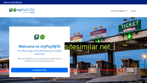 mypay.njta.com alternative sites