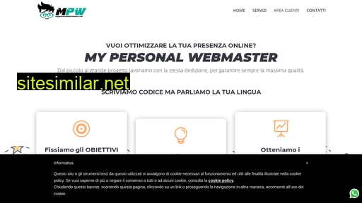 mypersonalwebmaster.com alternative sites
