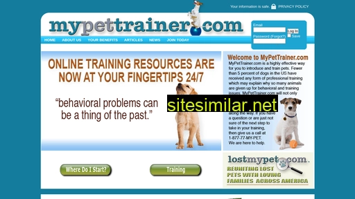 mypettrainer.com alternative sites