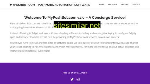myposhbot.com alternative sites