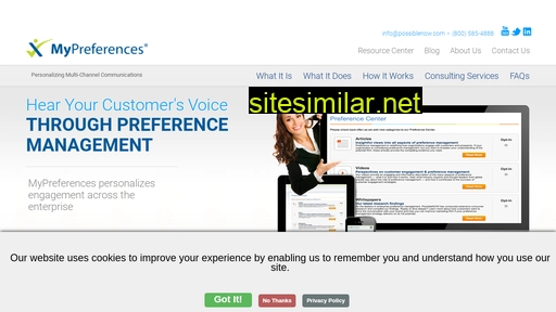 mypreferences.com alternative sites