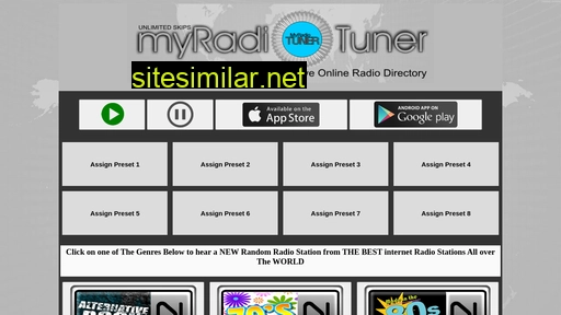 myradiotuner.com alternative sites