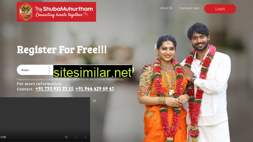myshubamuhurtham.com alternative sites