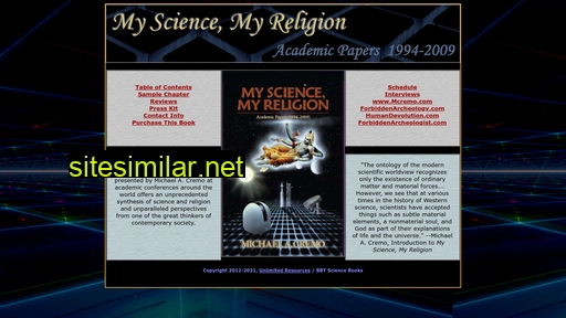 mysciencemyreligion.com alternative sites