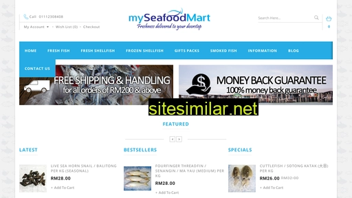 myseafoodmart.com alternative sites