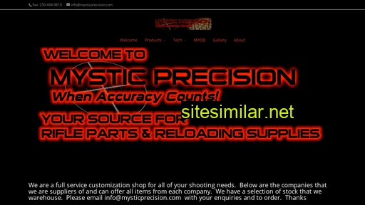 mysticprecision.com alternative sites
