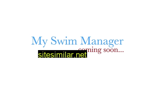 myswimmanager.com alternative sites