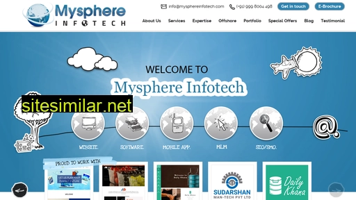 mysphereinfotech.com alternative sites