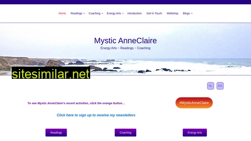 mysticanneclaire.com alternative sites