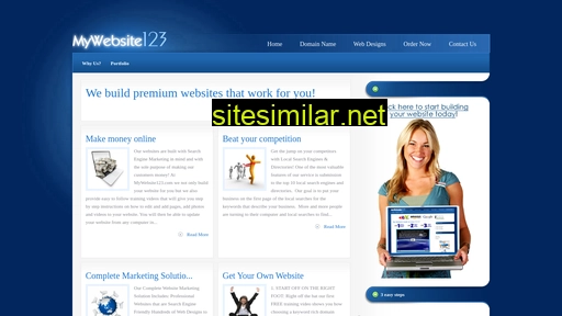 mywebsite123.com alternative sites