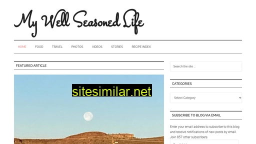 mywellseasonedlife.com alternative sites