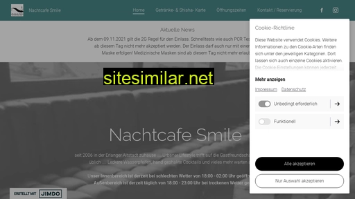 nachtcafe-smile.jimdosite.com alternative sites