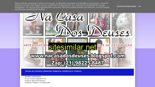 nacasadosdeuses.blogspot.com alternative sites