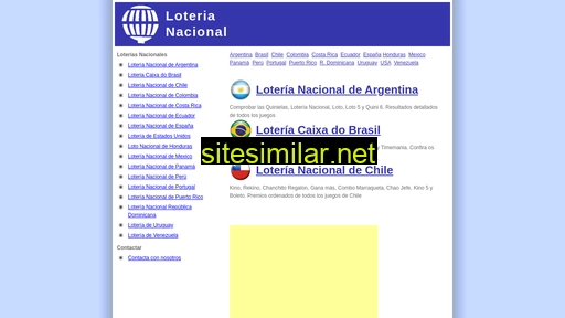 nacionalloteria.com alternative sites