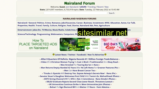 nairaland.com alternative sites