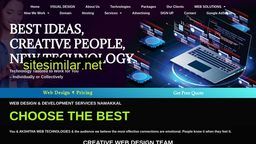 namakkalwebdesign.com alternative sites