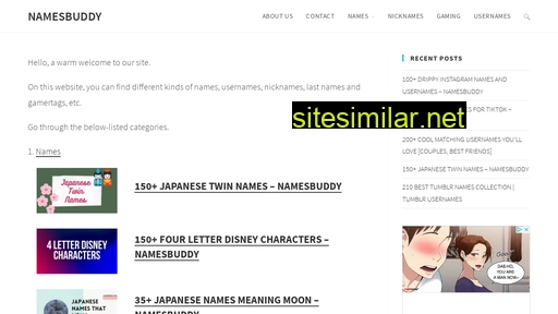 namesbuddy.com alternative sites