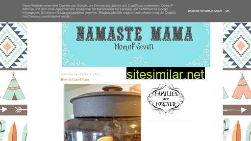 namastemama.blogspot.com alternative sites