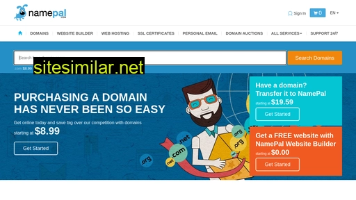 namepal.com alternative sites