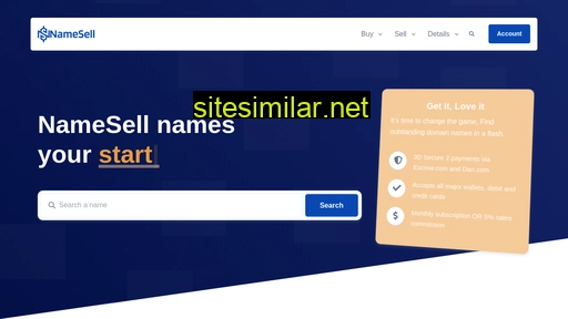 namesell.com alternative sites