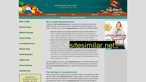 nameseminar.com alternative sites