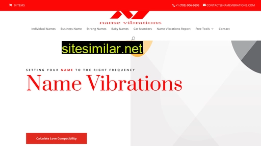 namevibrations.com alternative sites