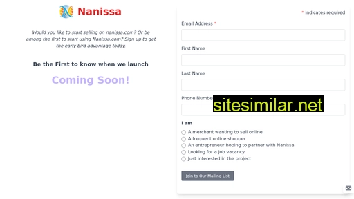 Nanissa similar sites