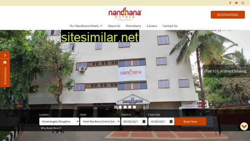 nandhanahotels.com alternative sites
