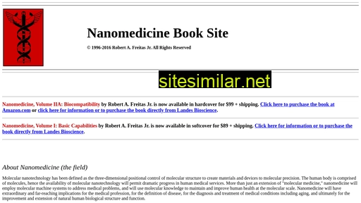 nanomedicine.com alternative sites